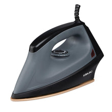 Load image into Gallery viewer, Bajaj Herculo Heavy Weight Dry Iron | 1100 Watts Heavy Weight Dry Iron | Duraglide Soleplate | Anti-Bacterial &amp; Non-Stick Coating | 360 Degree Swivel Cord | 2-Yrs Warranty Black &amp; Grey, Aluminium
