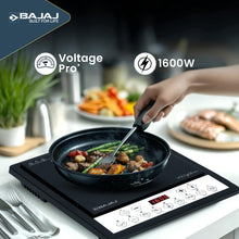 Load image into Gallery viewer, Bajaj ICX 160TS Neo Induction Stove | 1600 Watts | 9 Pre-Set Menus | Digital Display | Keep Warm Function | Variable Time, Power &amp; Temperature Selection | 1 Yr Warranty
