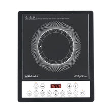 Load image into Gallery viewer, Bajaj ICX 160TS Neo Induction Stove | 1600 Watts | 9 Pre-Set Menus | Digital Display | Keep Warm Function | Variable Time, Power &amp; Temperature Selection | 1 Yr Warranty
