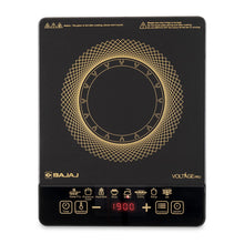 Load image into Gallery viewer, Bajaj ICX 190FS Induction Stove | 1900 Watts | Voltage Pro | Feather Touch Controls | 9 Preset Menu | Digital Display | 1 Yr Warranty
