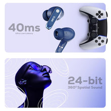 Load image into Gallery viewer, truke New Launch Mega 12 True Wireless in Ear Earbuds W/ 24-Bit Spatial Audio, Premium Leather Textured Design, 70H Playtime Fast Charge Buds, 13mm Drivers TWS, Low Latency, ENC
