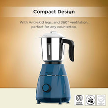 Load image into Gallery viewer, Butterfly Insta 500 Watts Mixer Grinder with 3 Jars
