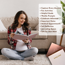 Load image into Gallery viewer, BUMP BOOK - Pregnancy Journal - Glo Mama 
