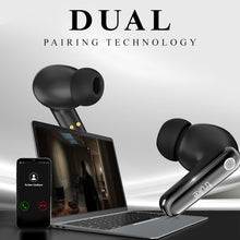 Load image into Gallery viewer, truke New Launch Mega 10 True Wireless in Ear Earbuds W/ 24-Bit Lossless Spatial Audio, 70H Battery Fast Charge Buds, Dual Pairing, 13mm Drivers TWS, Low Latency(40ms), Matte Finish, ENC
