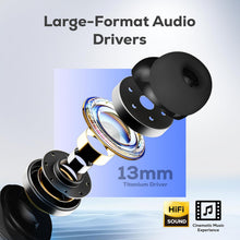 Load image into Gallery viewer, truke New Launch Mega 12 True Wireless in Ear Earbuds W/ 24-Bit Spatial Audio, Premium Leather Textured Design, 70H Playtime Fast Charge Buds, 13mm Drivers TWS, Low Latency, ENC
