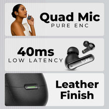 Load image into Gallery viewer, truke New Launch Mega 7 True Wireless in-Ear Earbuds w/ 24-Bit 360 Spatial Audio, 60H Playtime &amp; Fast Charging Buds, Dual Pairing, 40ms Low Latency TWS, 4-Mic ENC, Made in India

