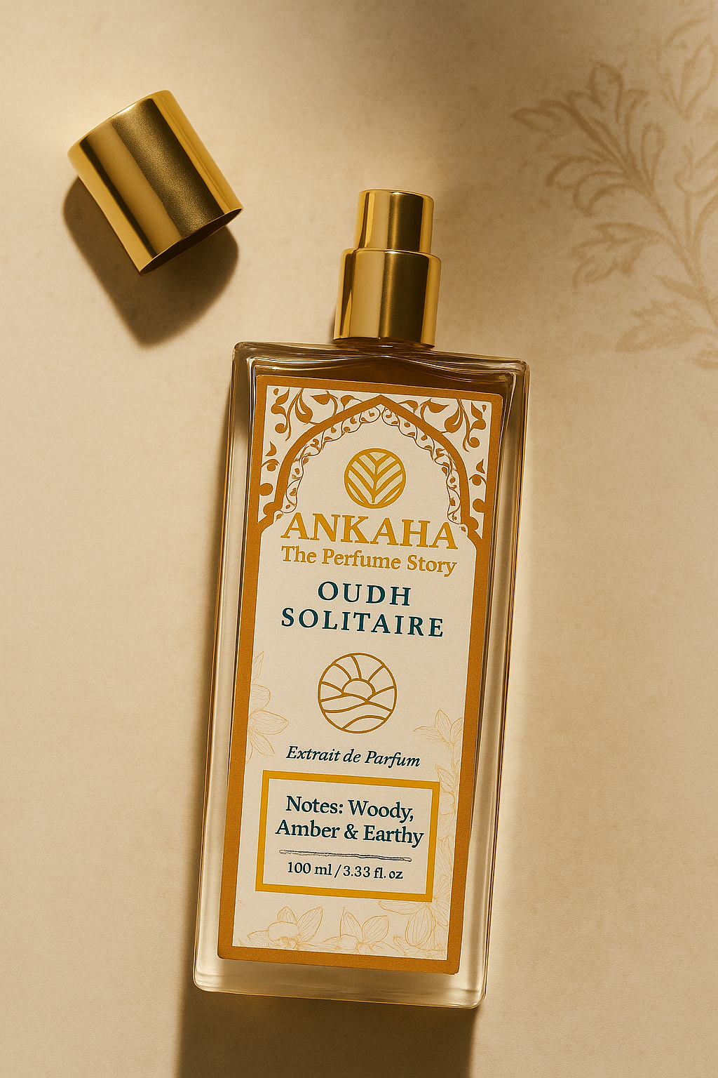 Oudh Solitaire | Oudh, Amber, Musk | Extrait De Parfum