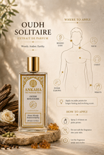 Load image into Gallery viewer, Oudh Solitaire | Oudh, Amber, Musk | Extrait De Parfum | 100ml
