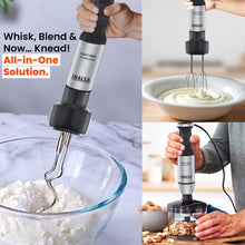 Load image into Gallery viewer, INALSA Hand Blender Mixer|1700W Copper Motor|Chopper,Dough Maker,Whisker &amp; Jar Attachment|Low Noise|20 Speed Control &amp; Turbo Function|BPA Free|Anti-Splash|2 Yr Warranty,Robot Inox 1700 Mix N Blend
