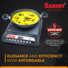 Load image into Gallery viewer, Sanddy Induction Cooktop | 2000W |

