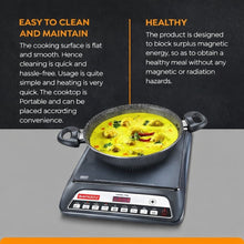 Load image into Gallery viewer, Sanddy Induction Cooktop with 2000-Watt Power | Toughened Plate | LED Display | Auto Shut Off (Black)
