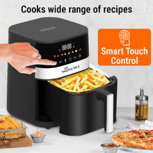 Load image into Gallery viewer, INALSA Air Fryer 5.5 ltr|1400 W with Air Crisp Technology|Air-Fryer with Digital Display|8 Preset Menu &amp; Function Symbols|Air fry, Bake,Roast,Reheat,Dehydrate
