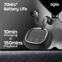 Load image into Gallery viewer, truke New Launch Crystal Dyno Leather Finish True Wireless in Ear Earbuds w/Spatial Audio, 70H Battery Fast Charge Ear Buds, 13mm Driver HiFi Sound TWS, 40ms Ultra Low Latency, 4Mics ENC
