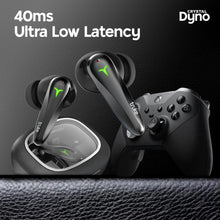 Load image into Gallery viewer, truke New Launch Crystal Dyno Leather Finish True Wireless in Ear Earbuds w/Spatial Audio, 70H Battery Fast Charge Ear Buds, 13mm Driver HiFi Sound TWS, 40ms Ultra Low Latency, 4Mics ENC
